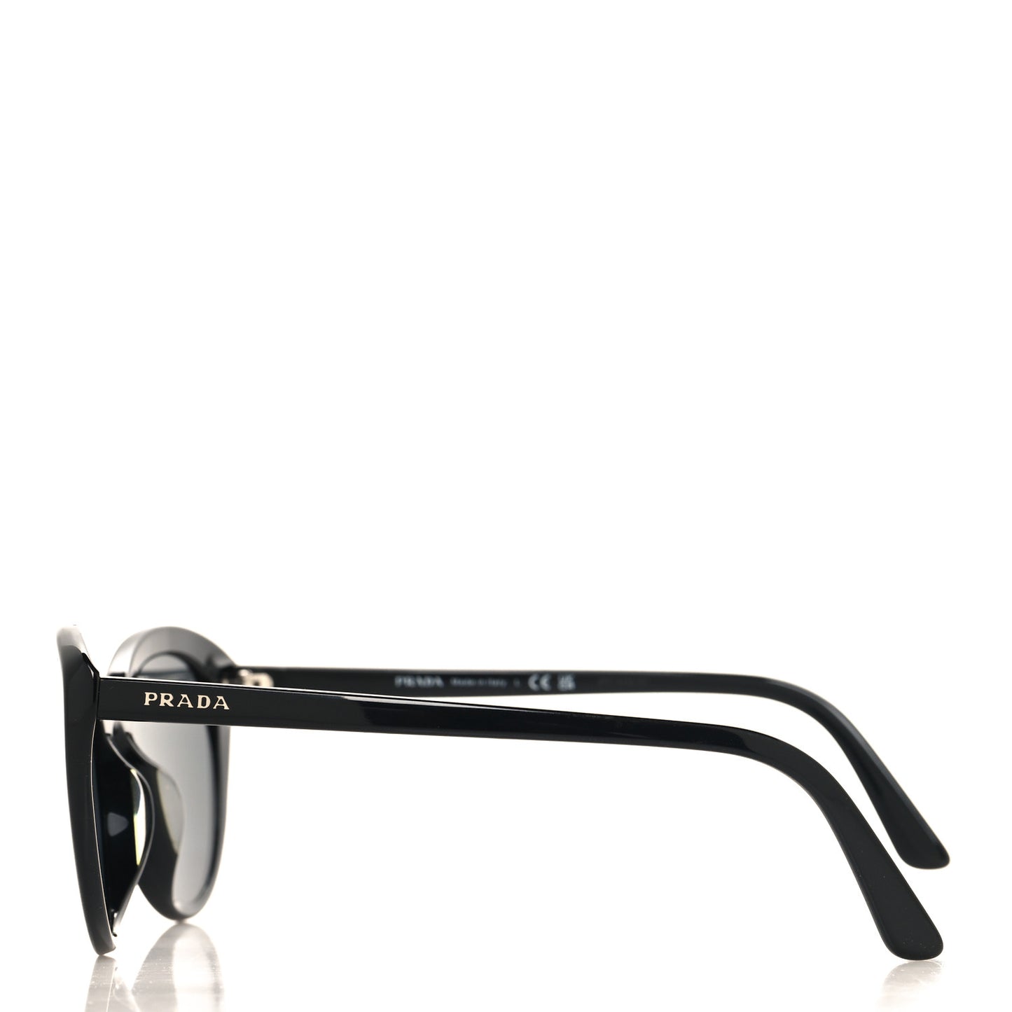 Acetate Cat Eye Sunglasses SPR 02V Black