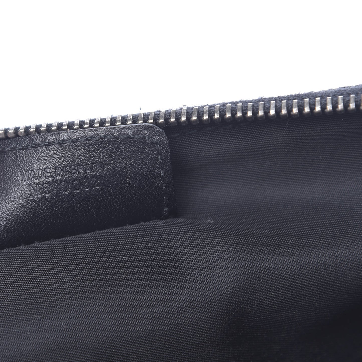 Monogram Mini Saddle Pochette Black