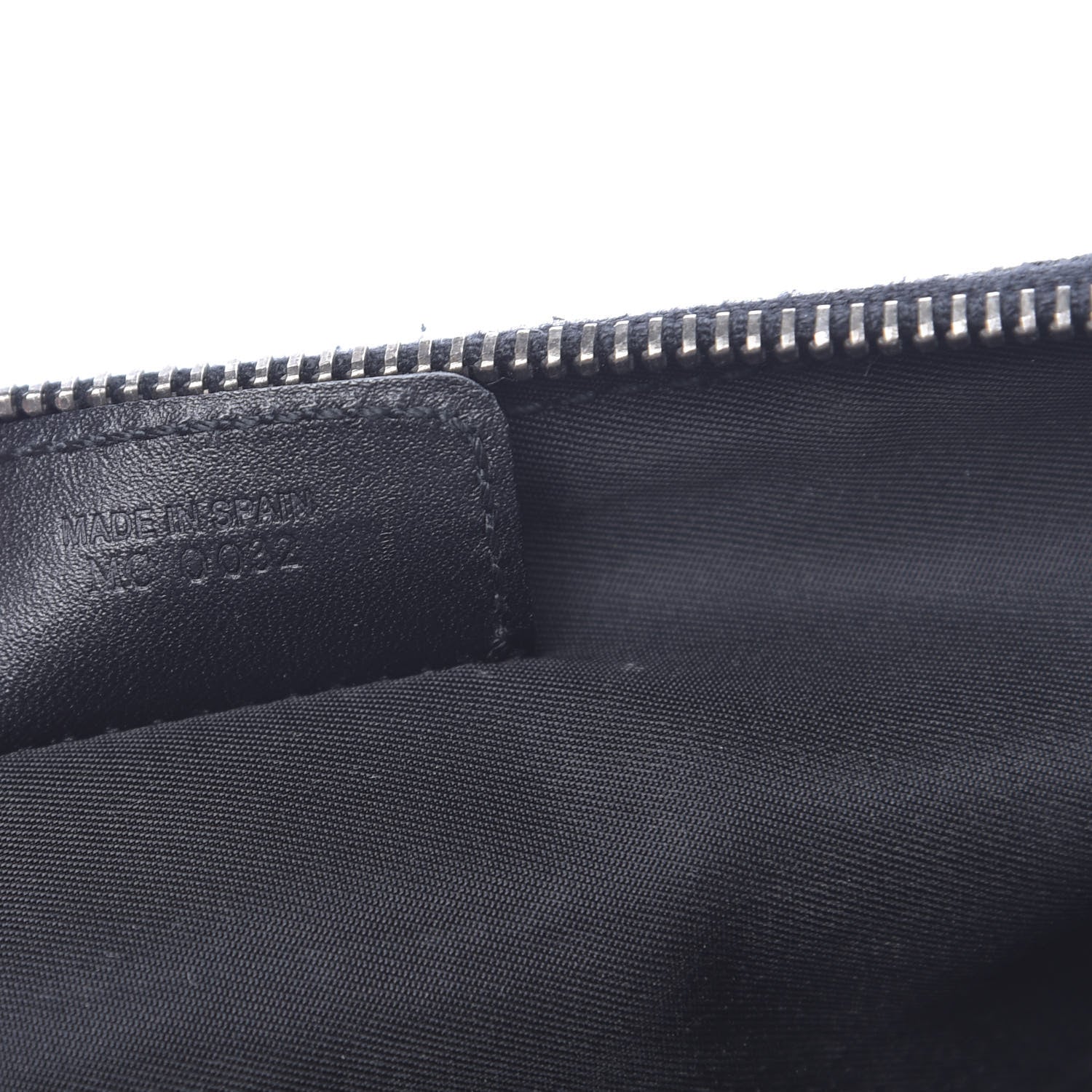 Christian Dior Monogram Mini Saddle Pochette Black 7 of 10
