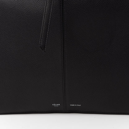 Celine Baby Grained Calfskin Small Tri-Fold Bag Black 9 of 9