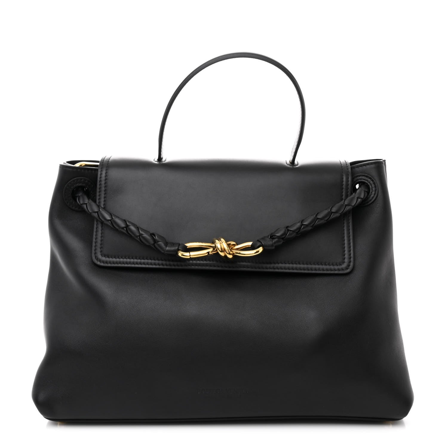 Bottega Veneta Calfskin Medium Ciao Ciao Shoulder Bag Black 1 of 10