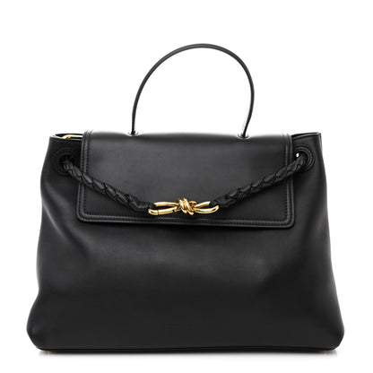 Bottega Veneta Calfskin Medium Ciao Ciao Shoulder Bag Black 1 of 10