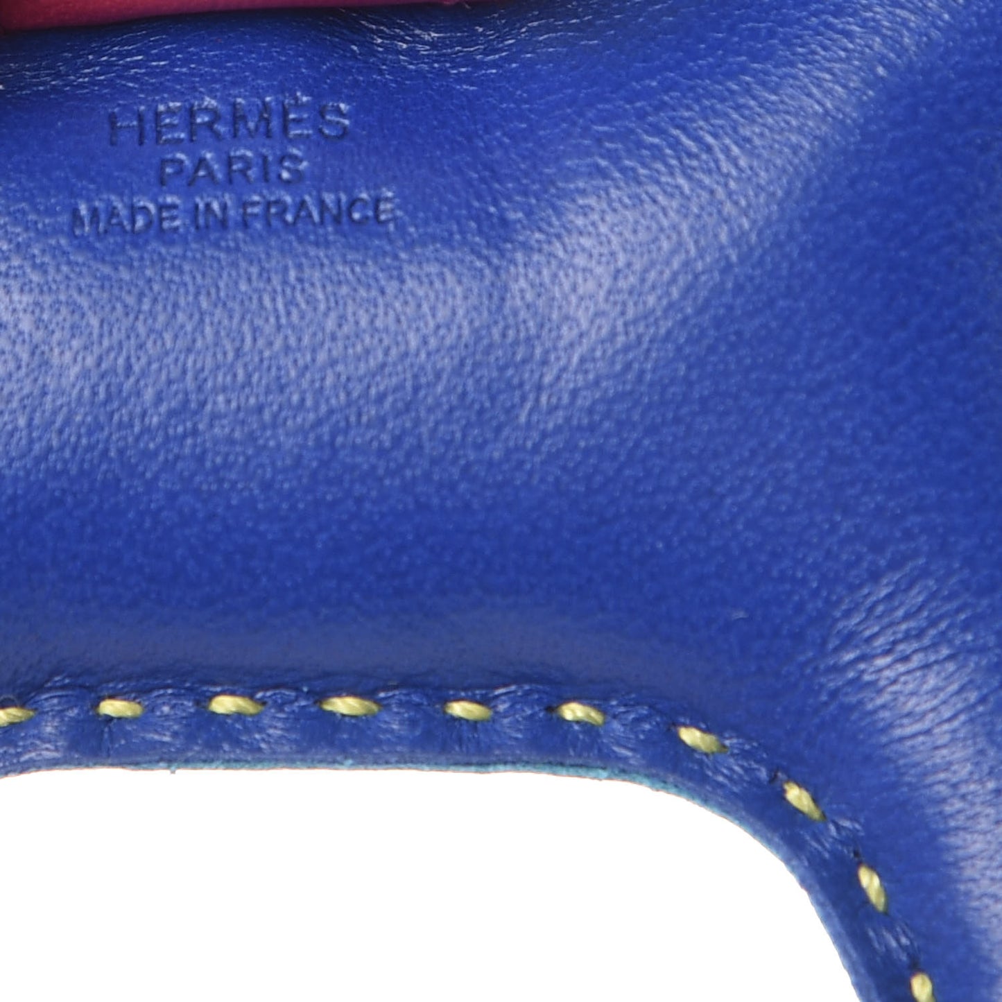 Milo Lambskin Grigri Rodeo Horse Bag Charm PM Bleu Electrique Bleu Azteque Soufre Menthe Rose Shocking Violet