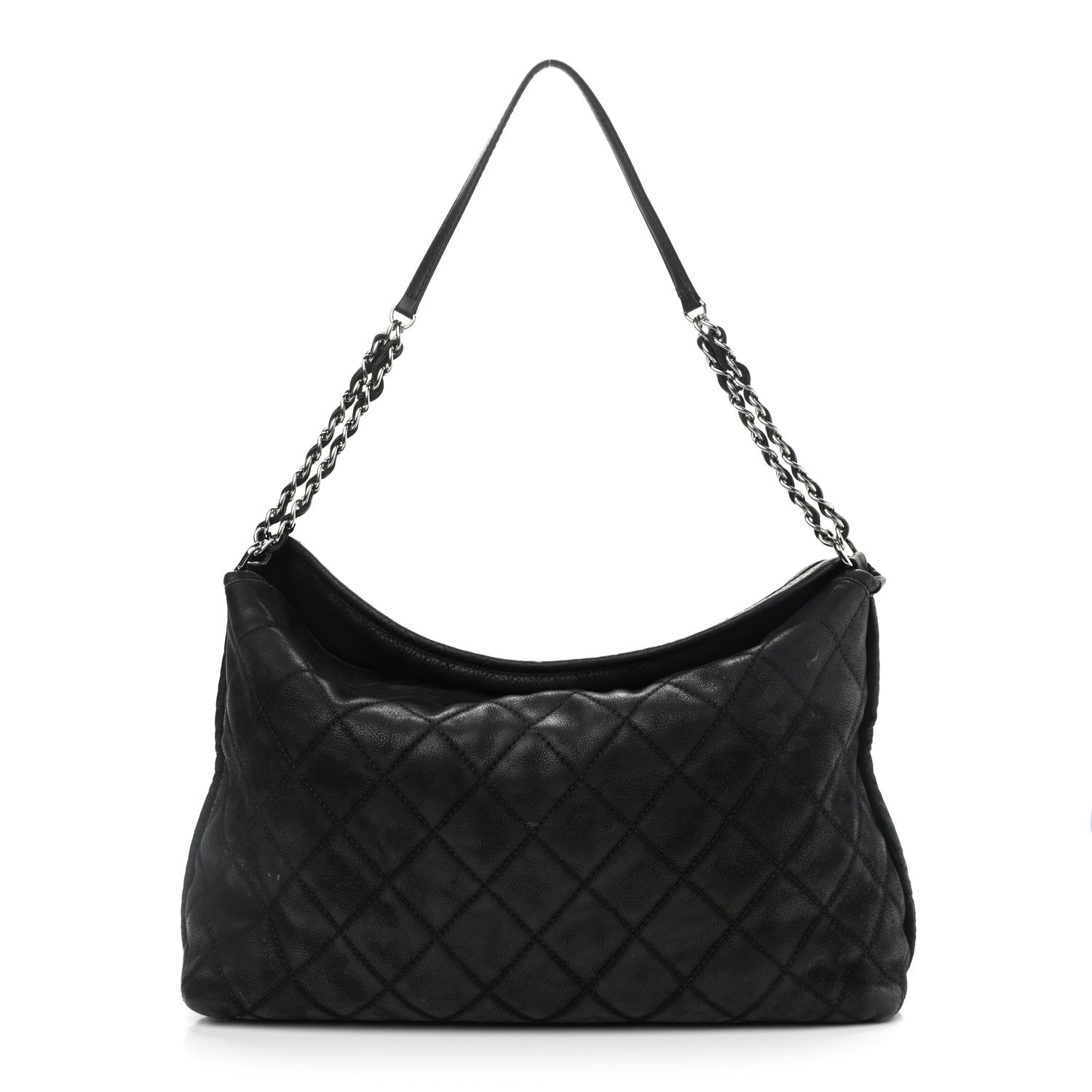 Chanel Nubuck Hobo Black 1 of 14