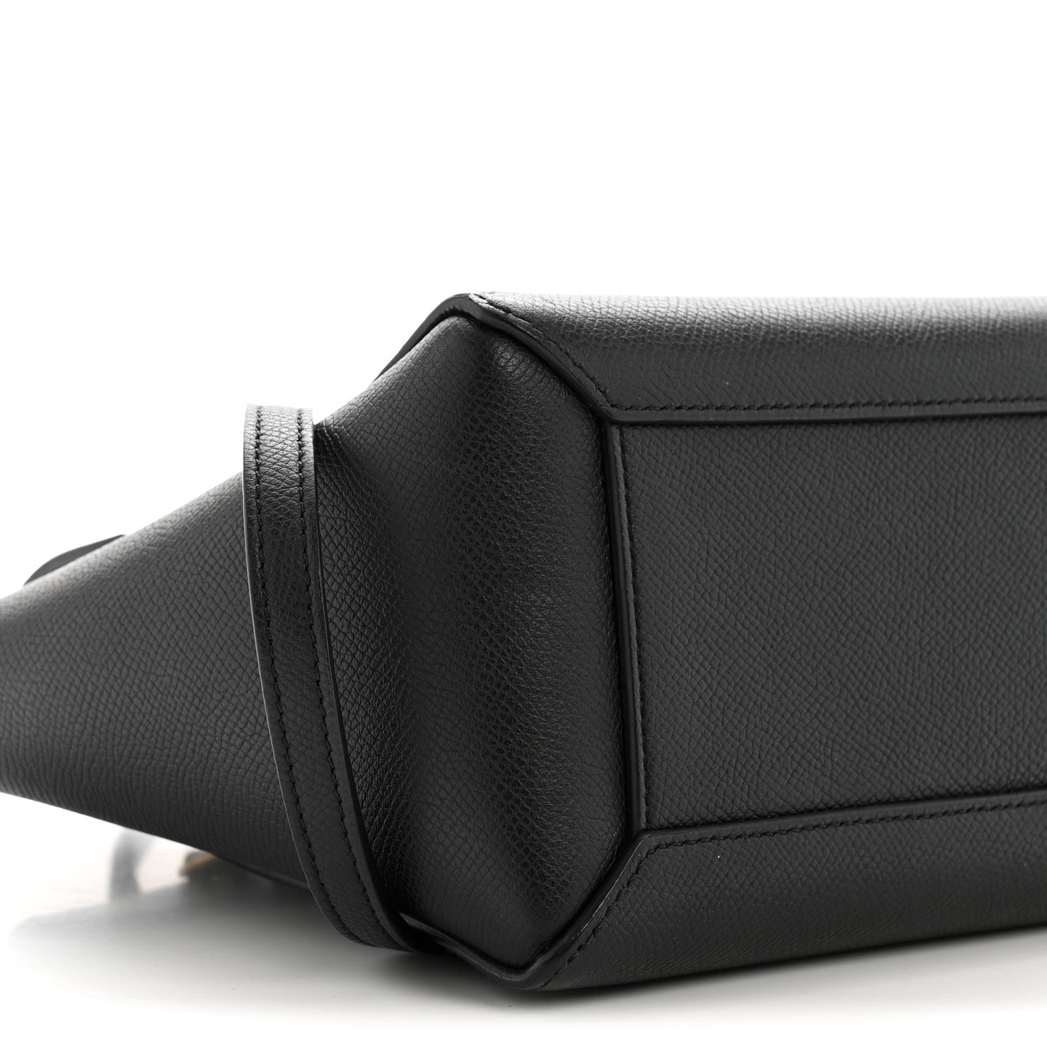Celine Grained Calfskin Nano Belt Bag Black 10 of 13