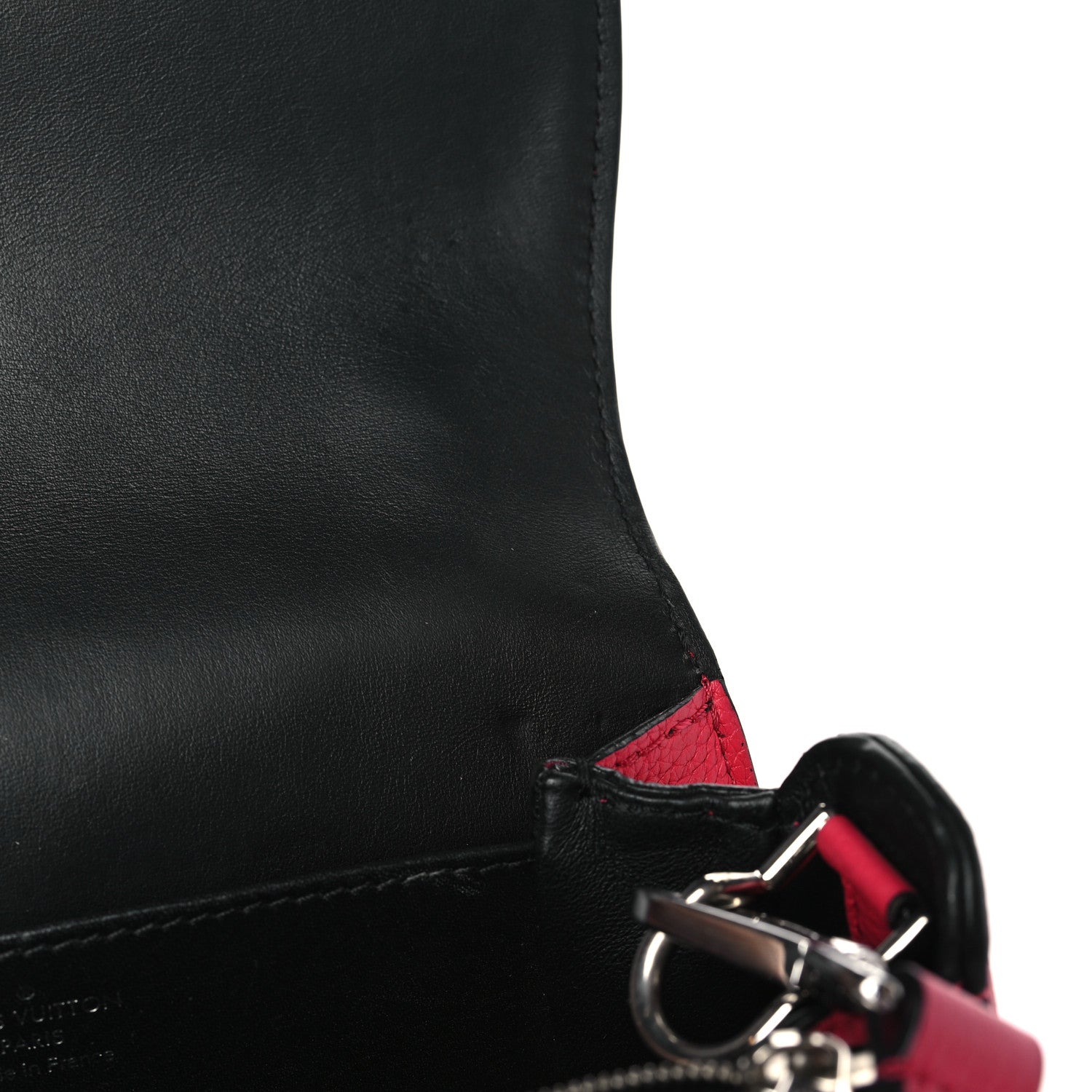 Louis Vuitton Grained Calfskin Vivienne NM Framboise 10 of 11