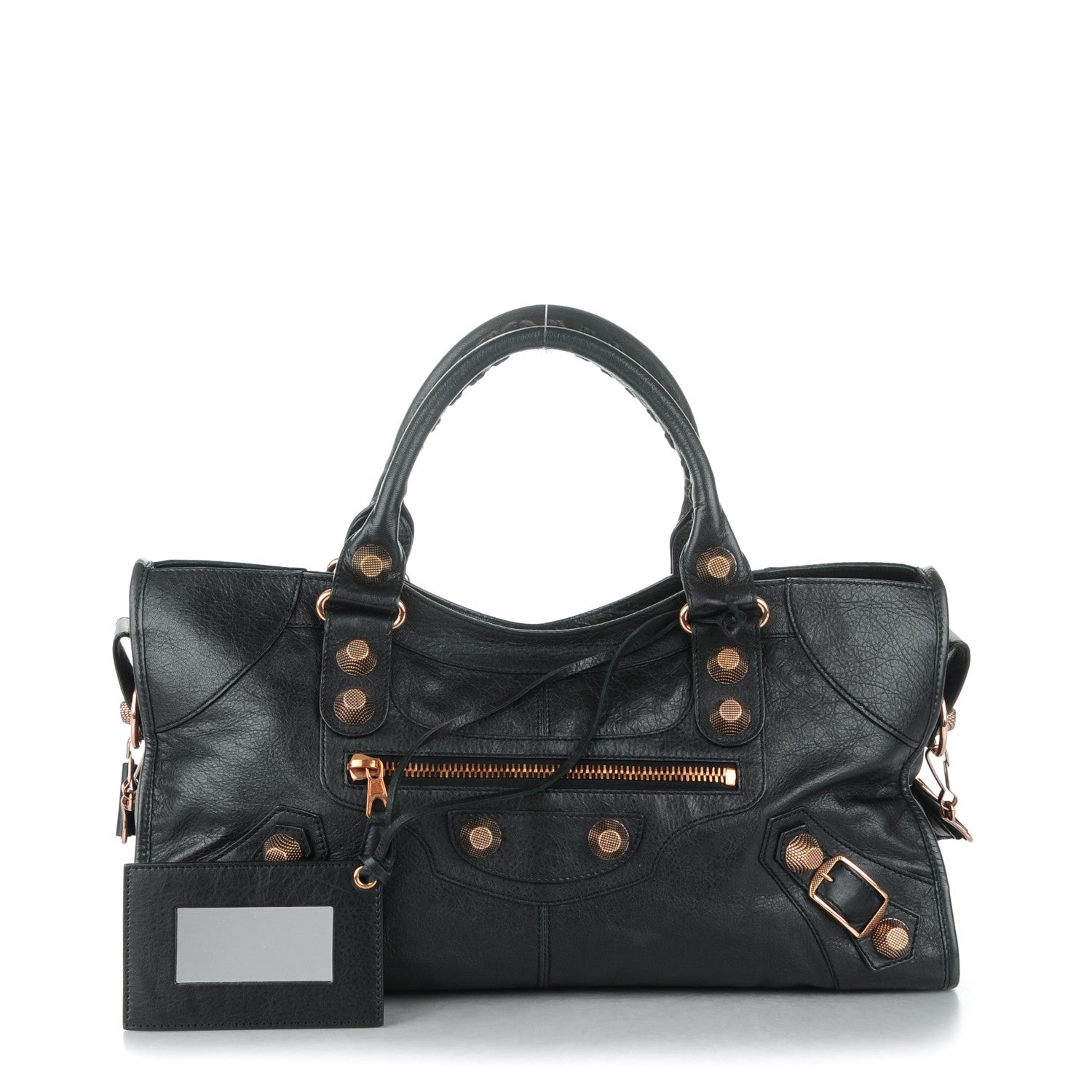 Balenciaga Agneau Giant 21 Rose Gold Hardware Part Time Black 1 of 8