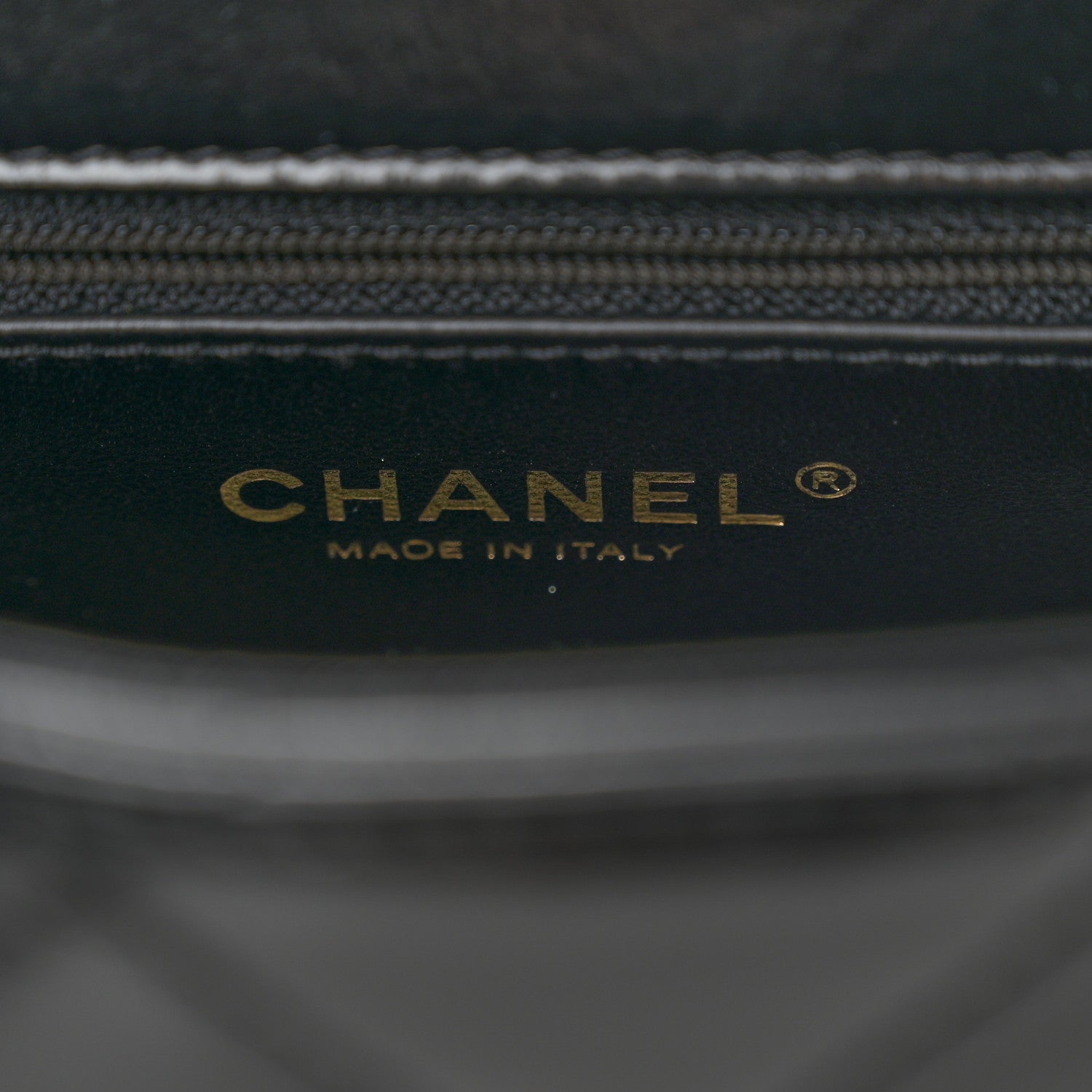 Chanel Shiny Lambskin Quilted Coco Trip Flap Bag Black 6 of 11