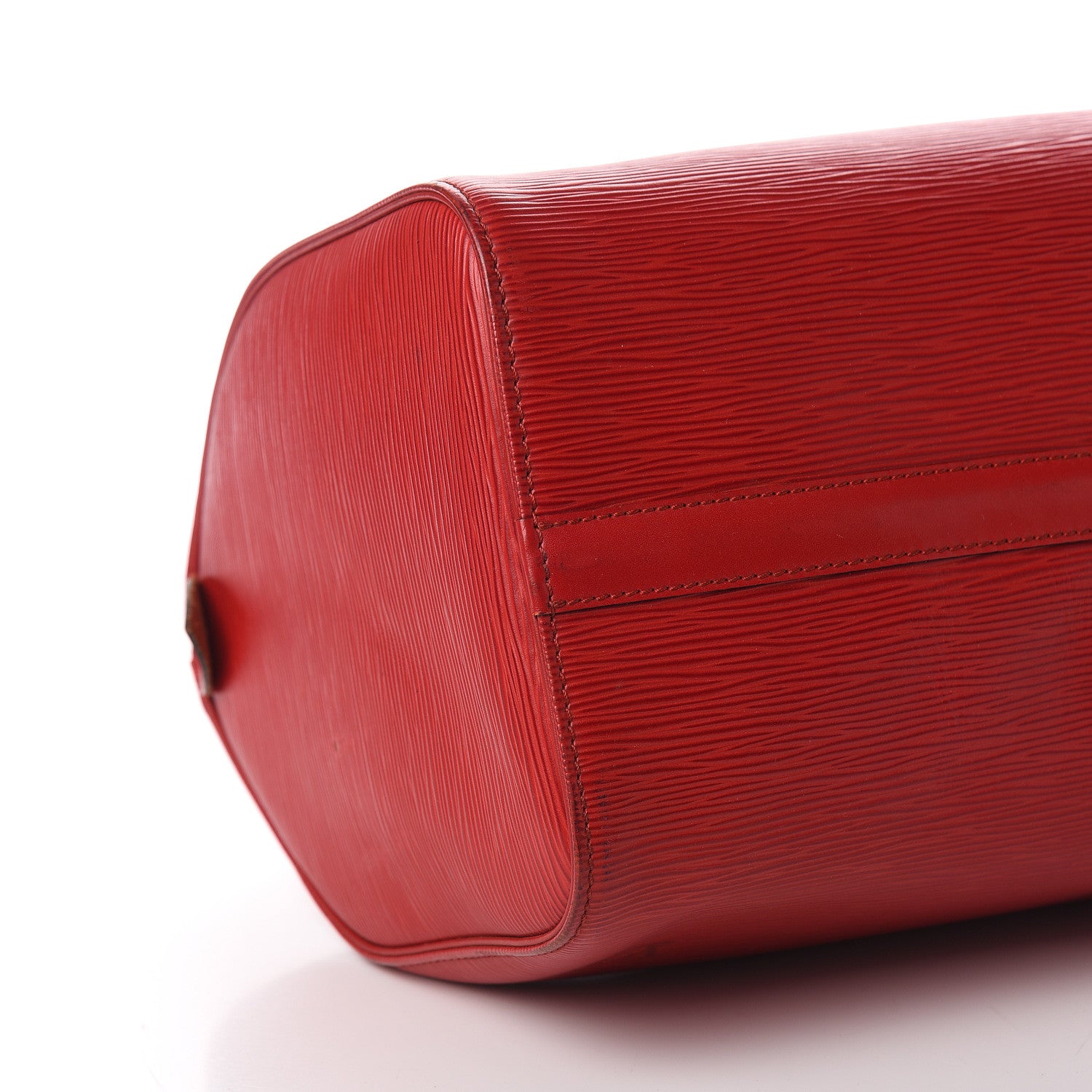 Louis Vuitton Epi Speedy 30 Castillan Red 17 of 20