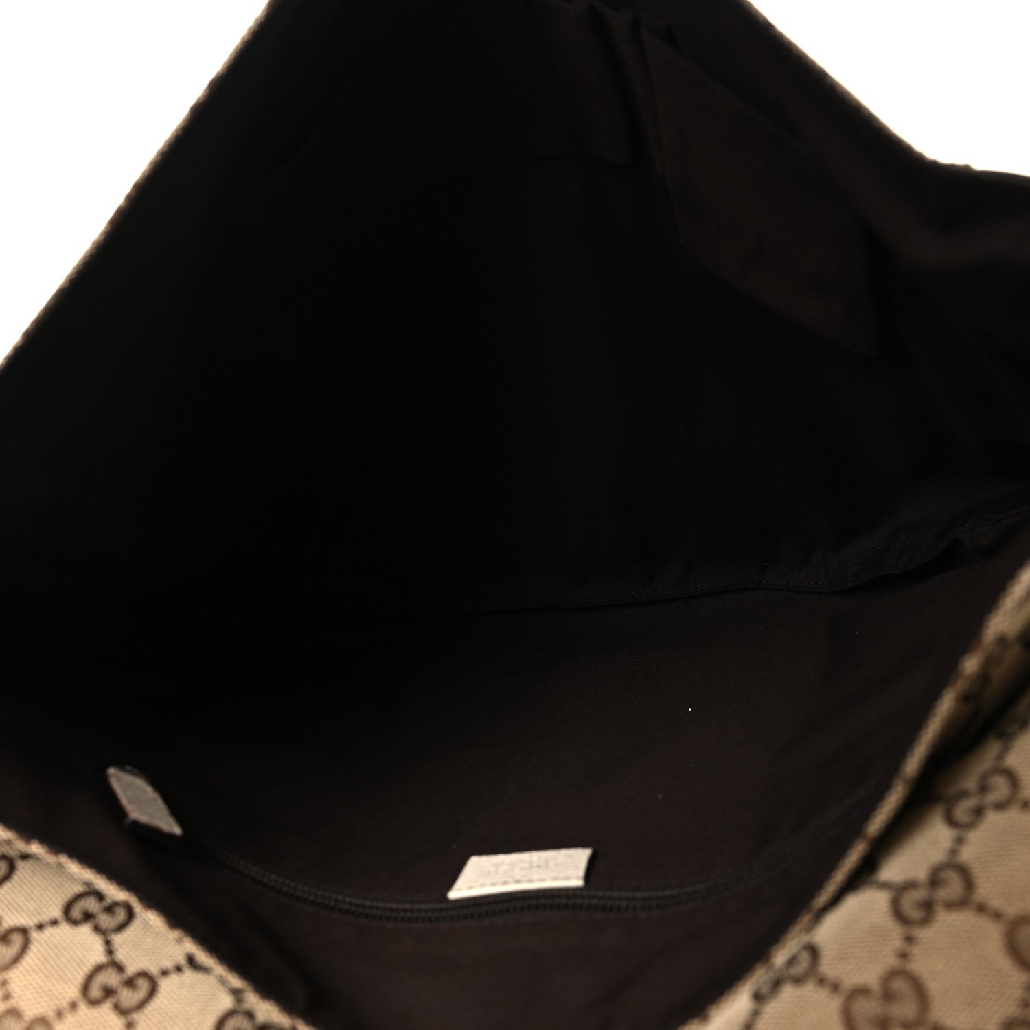 Gucci GG Monogram Medium Flap Messenger Bag Beige 5 of 11