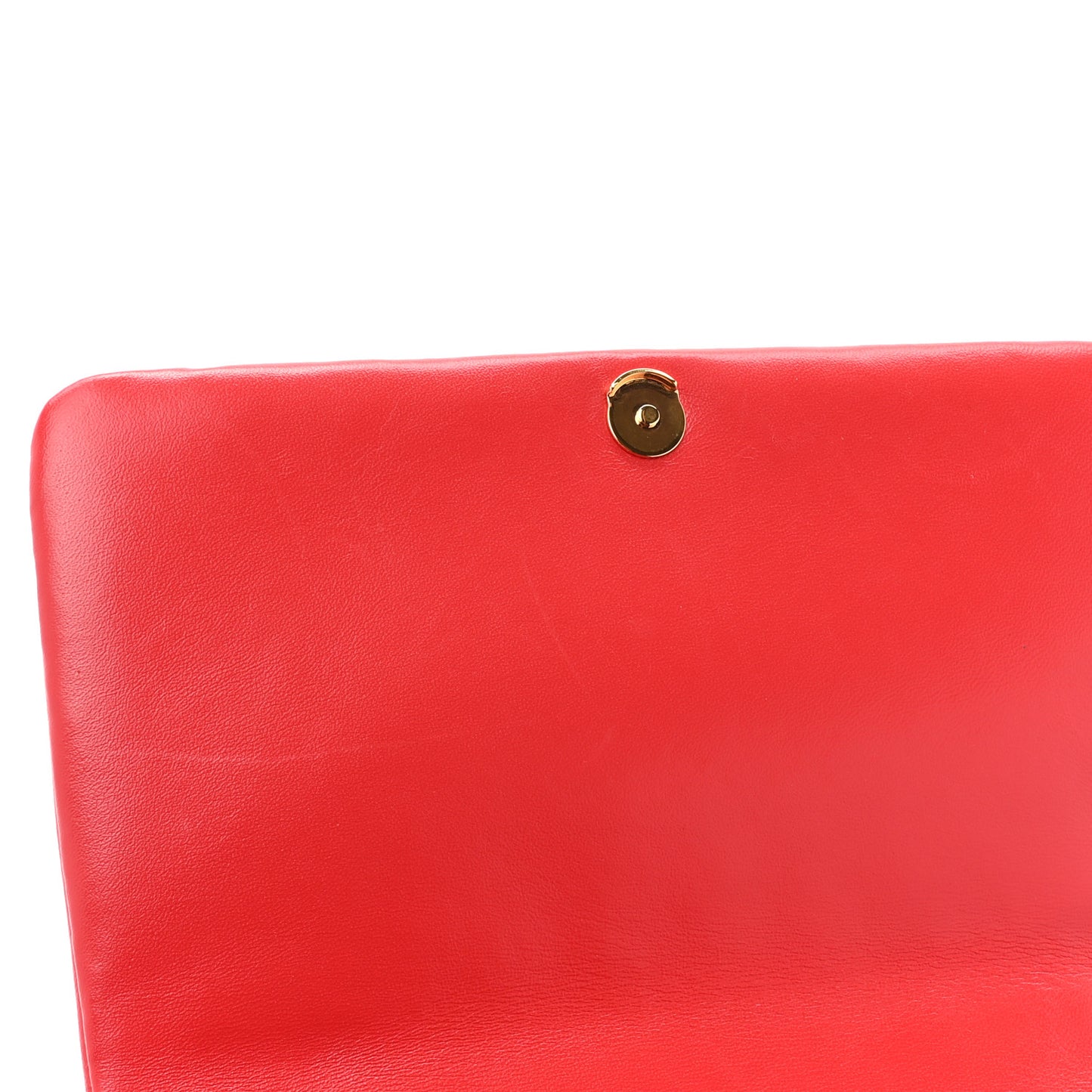 Lambskin Quilted Small Lola Bag Bright Red