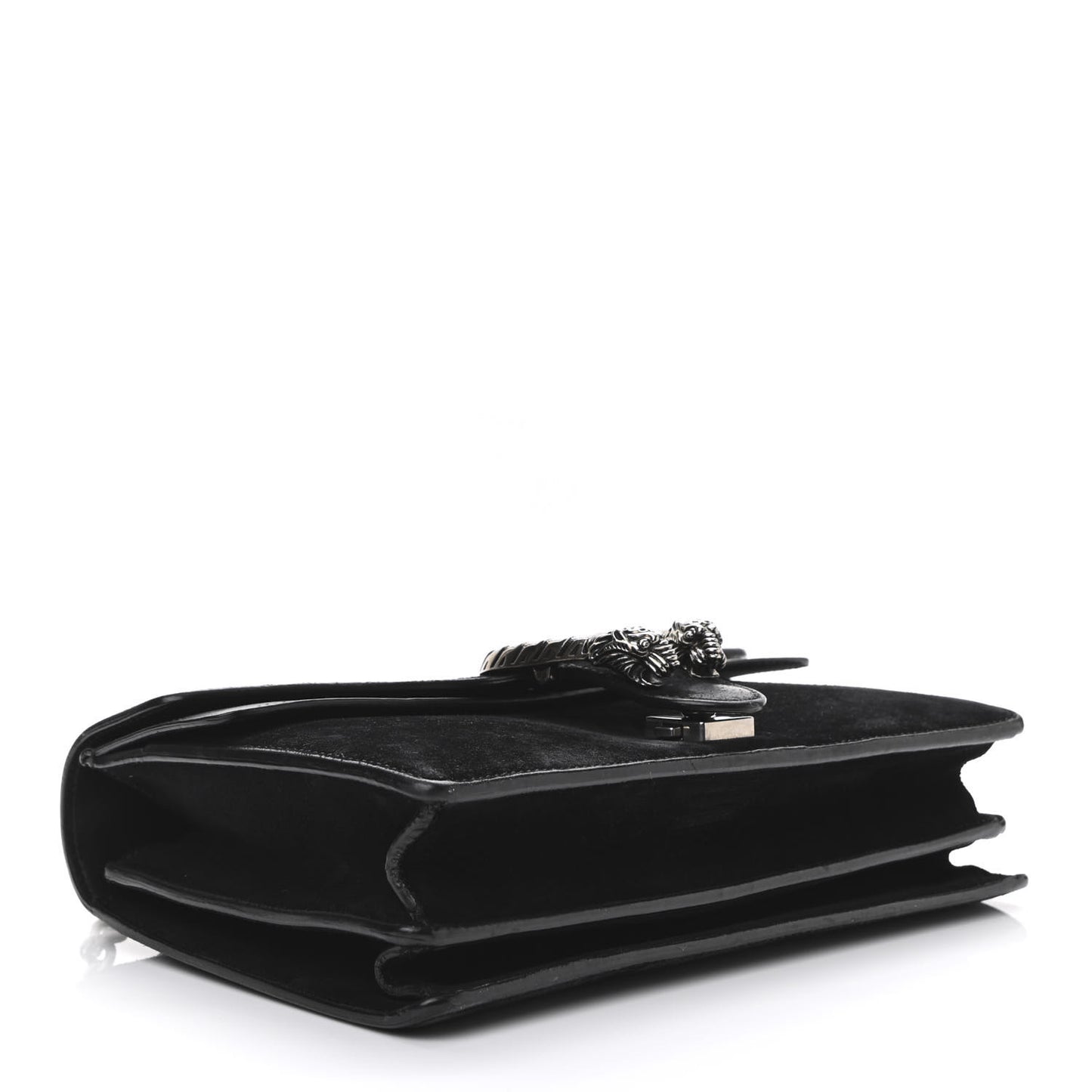 Suede Small Dionysus Shoulder Bag Black