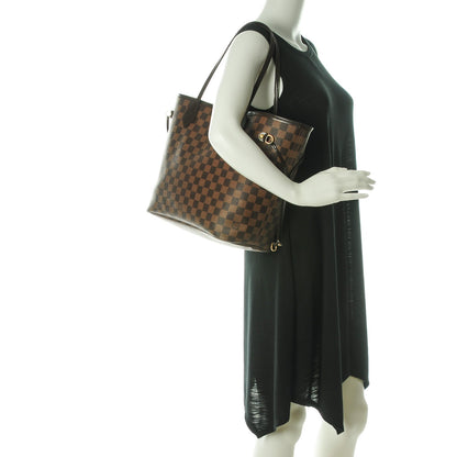 Louis Vuitton Damier Ebene Neverfull MM 2 of 10