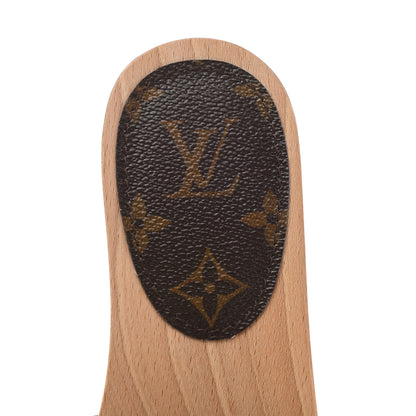 Louis Vuitton Calfskin Monogram Cottage Mule 37 Cognac 7 of 9