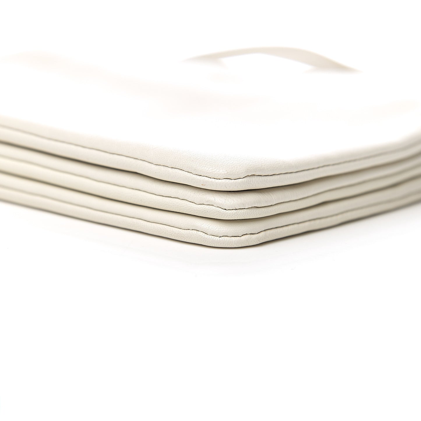 Lambskin Small Trio Crossbody Bag White