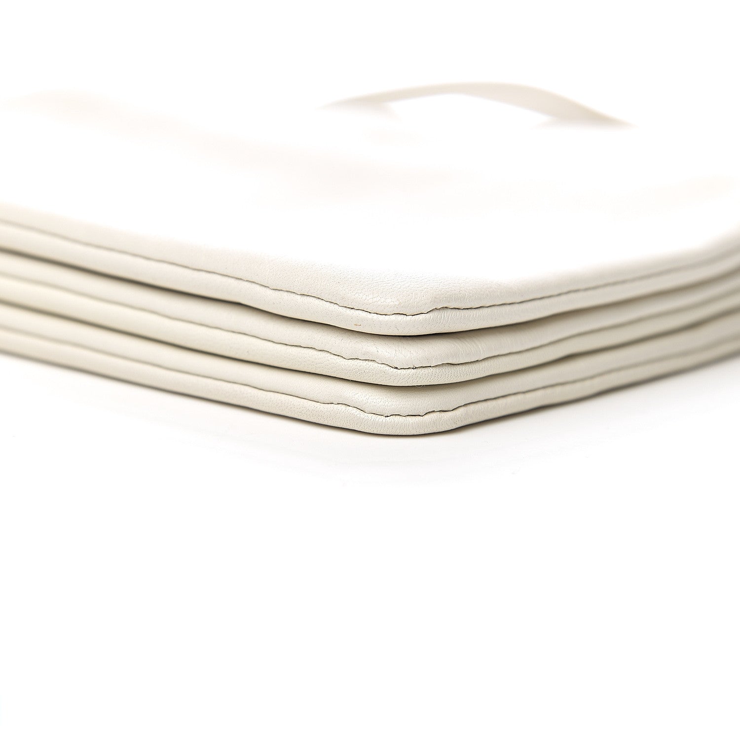 Celine Lambskin Small Trio Crossbody Bag White 8 of 8