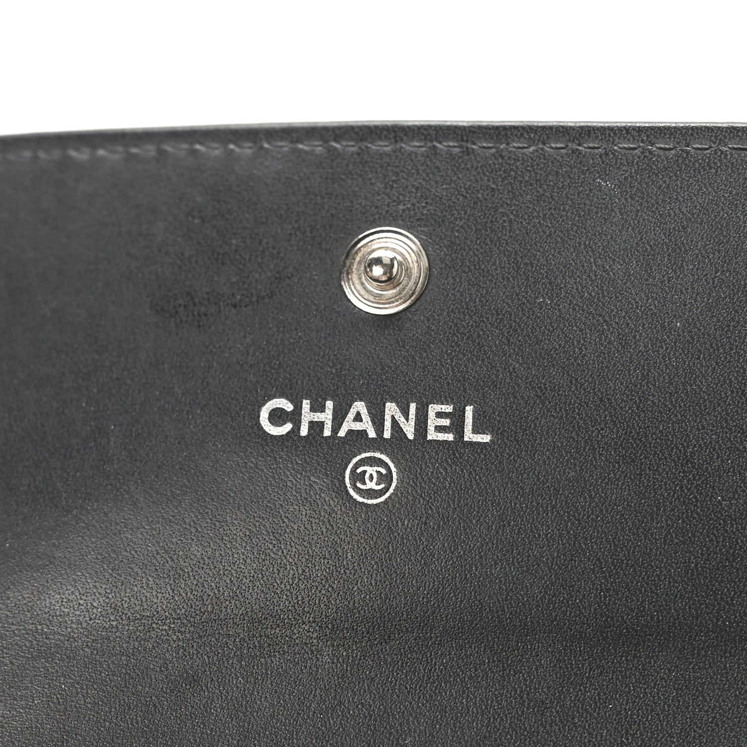 Chanel Patent Quilted Large Brilliant Flap Wallet Black 6 of 9