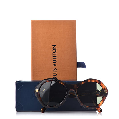 Louis Vuitton Acetate Chamade Lady Sunglasses Z2374E Tortoise 7 of 7