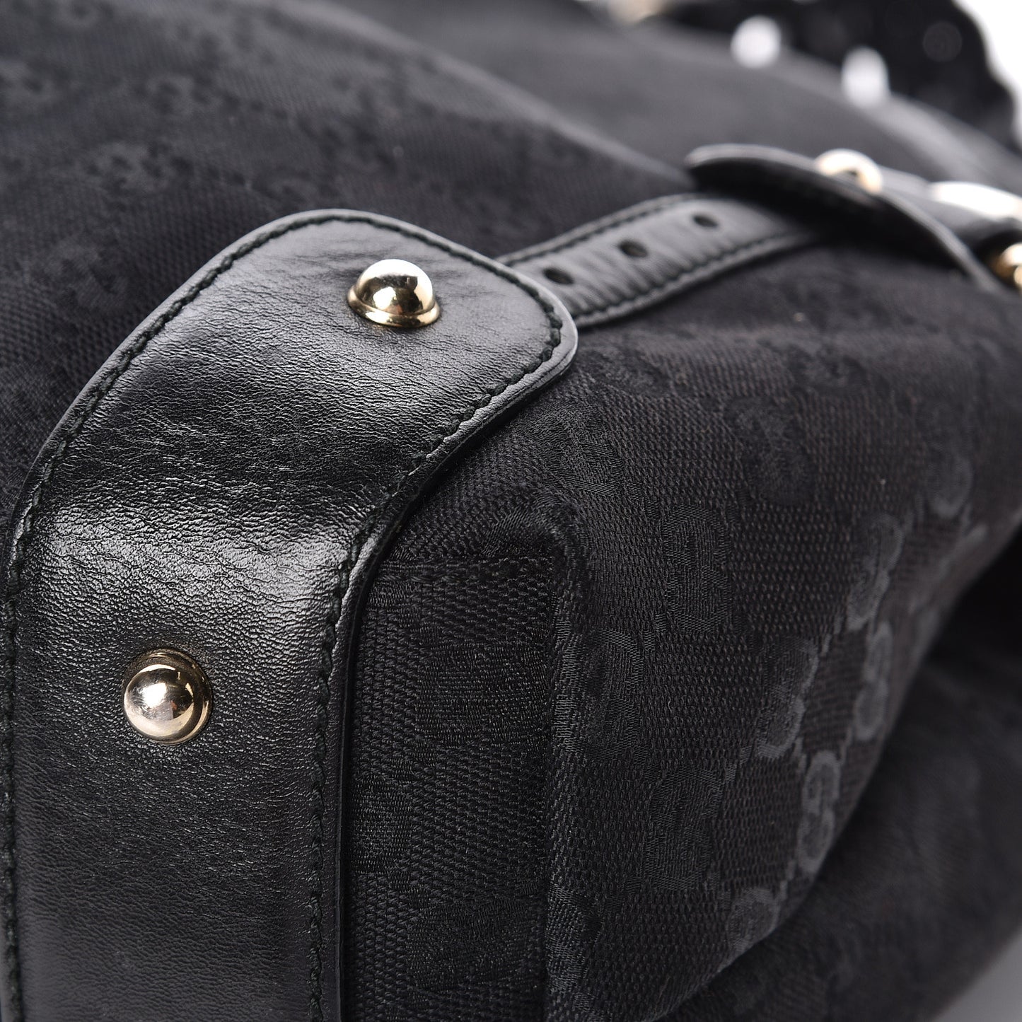 Monogram Small Pelham Shoulder Bag Black