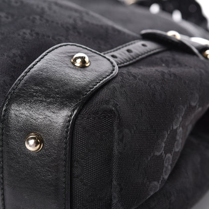 Gucci Monogram Small Pelham Shoulder Bag Black 11 of 12