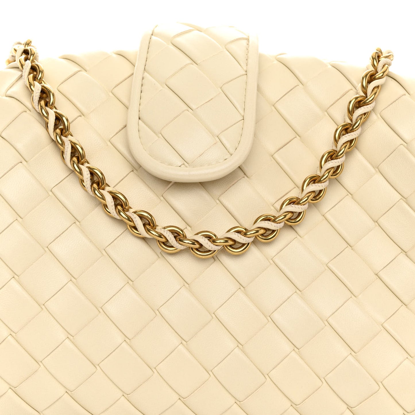 Nappa Intrecciato Teen The Lauren 1980 Clutch With Chain String