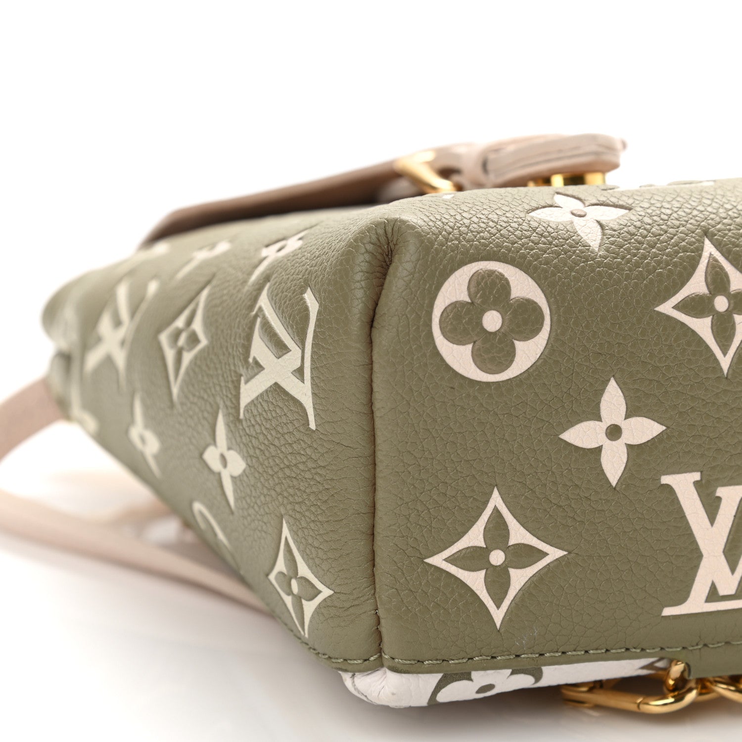 Louis Vuitton Empreinte Monogram Spring In The City Tiny Backpack Kaki Beige Cream 8 of 9