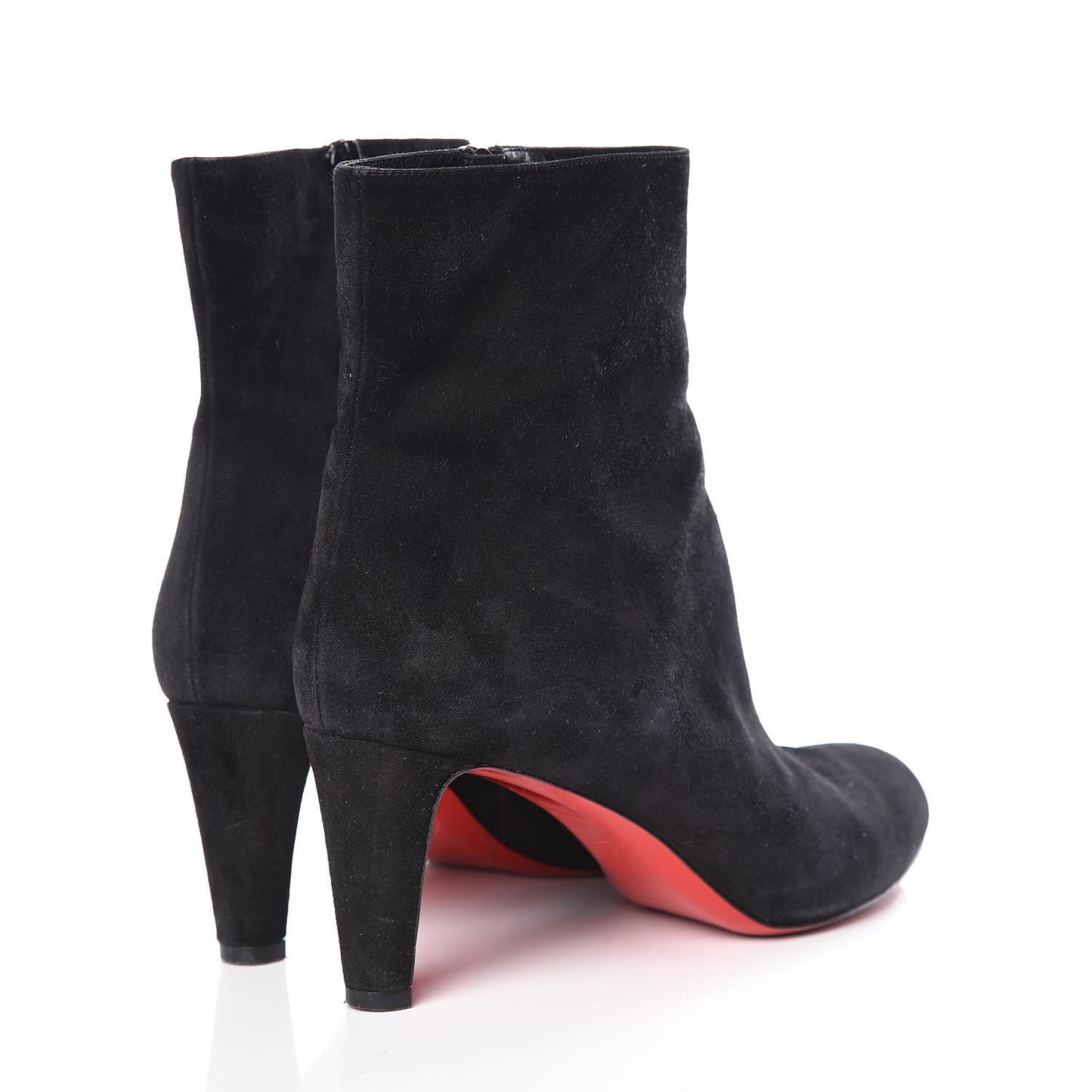 Suede Top 70 Ankle Boots 37.5 Black