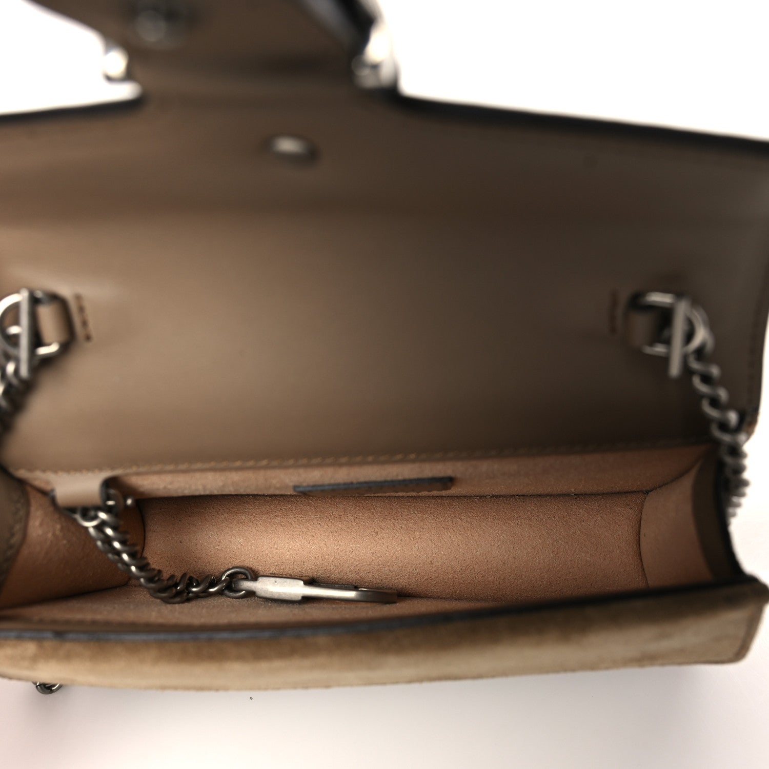 Gucci GG Supreme Monogram Super Mini Dionysus Shoulder Bag Taupe 5 of 10