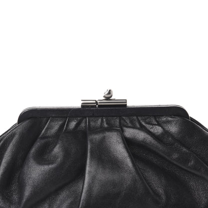Chanel Lambskin Monte Carlo Clutch Black 10 of 11