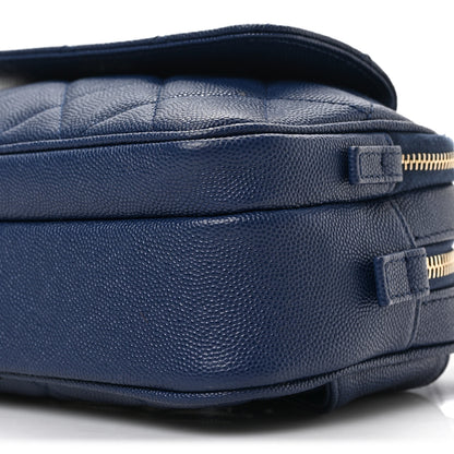 Chanel Caviar Quilted Waist Bag With Pouch Blue 10 of 10