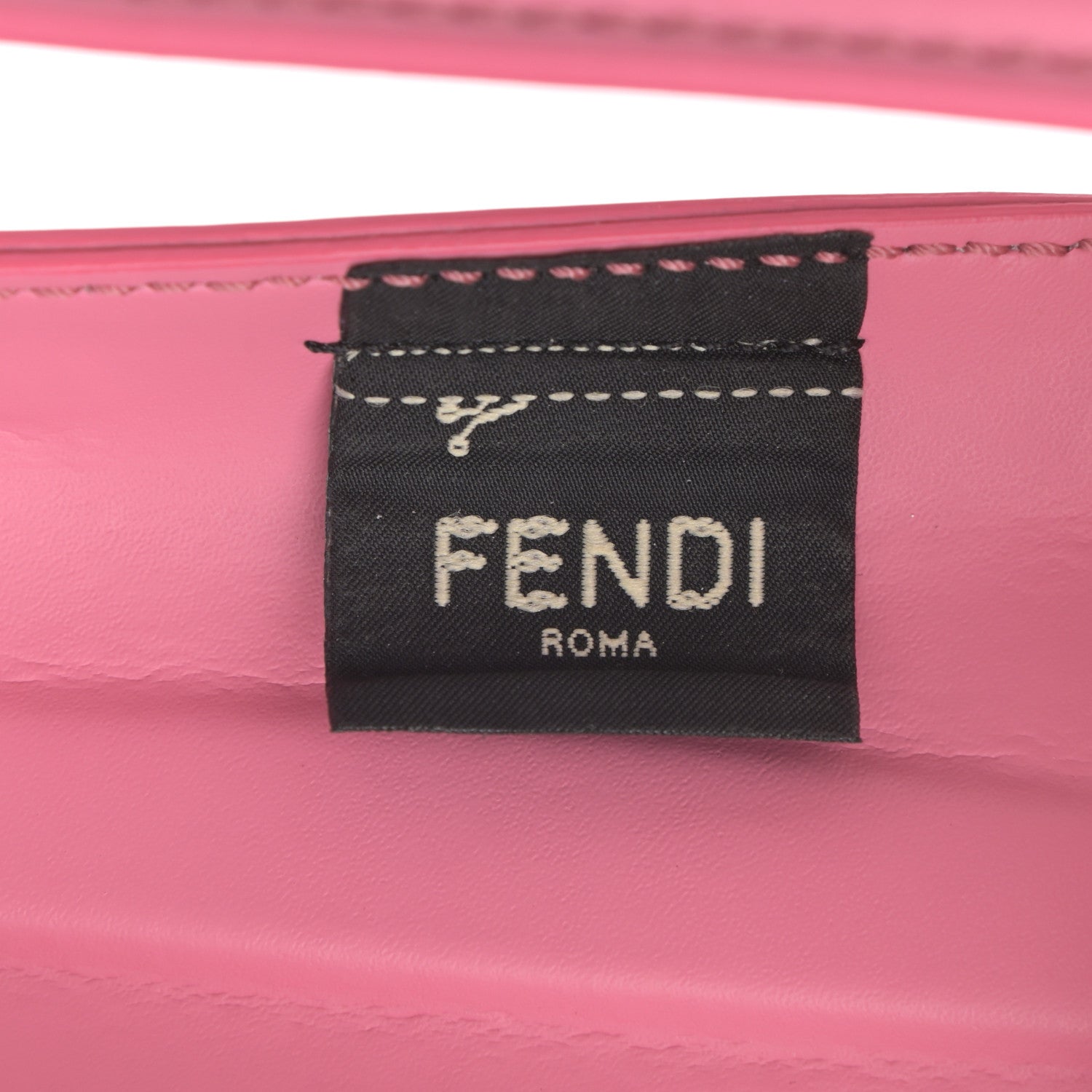 Fendi Recycled Plastic Vitello Liberty Matte Medium Fendi Basket Rosa 6 of 14