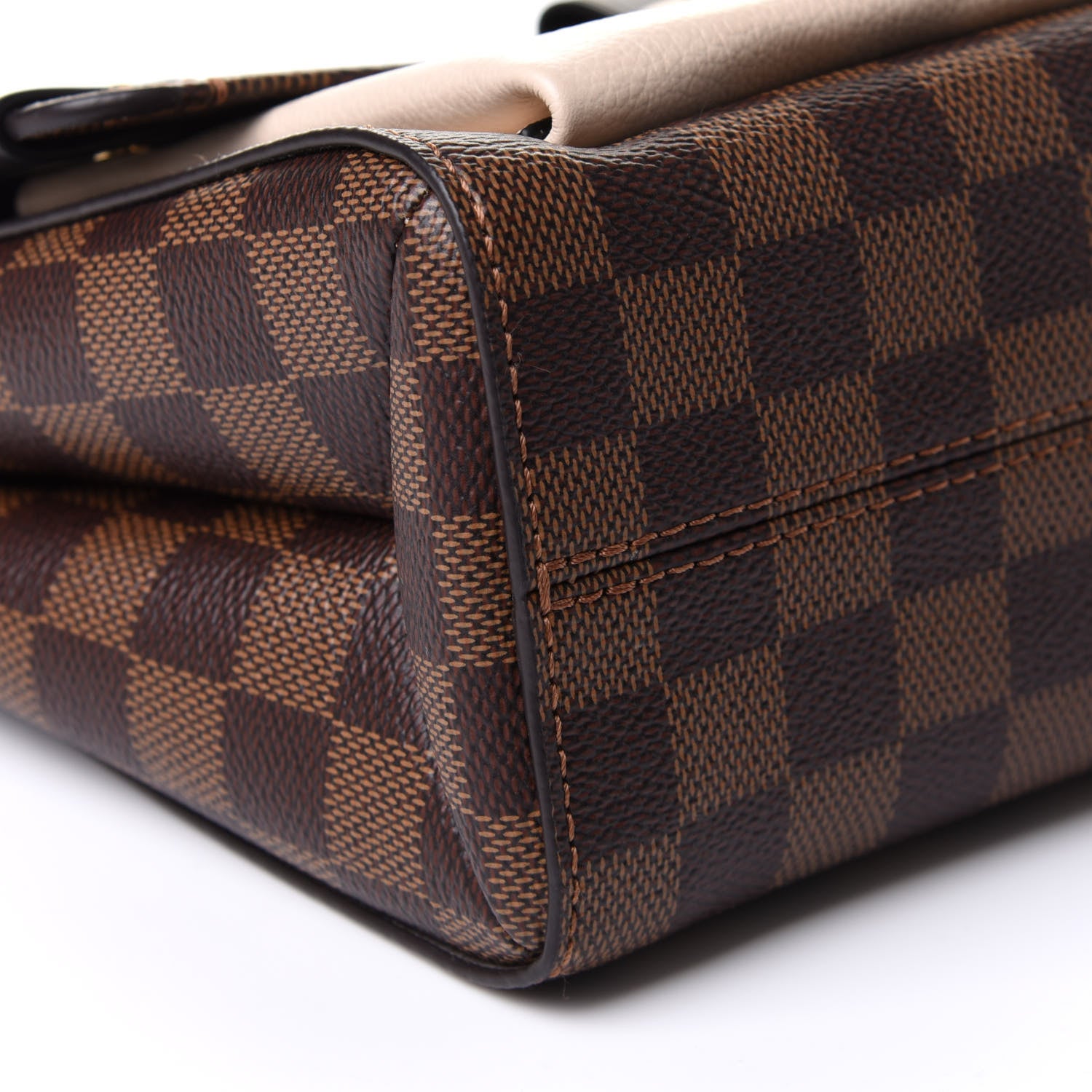 Louis Vuitton Damier Ebene Vavin PM Creme 9 of 10