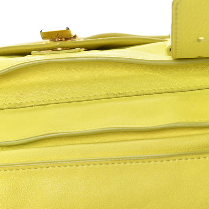 Proenza Schouler Lambskin Medium PS1 Satchel Citron 20 of 28