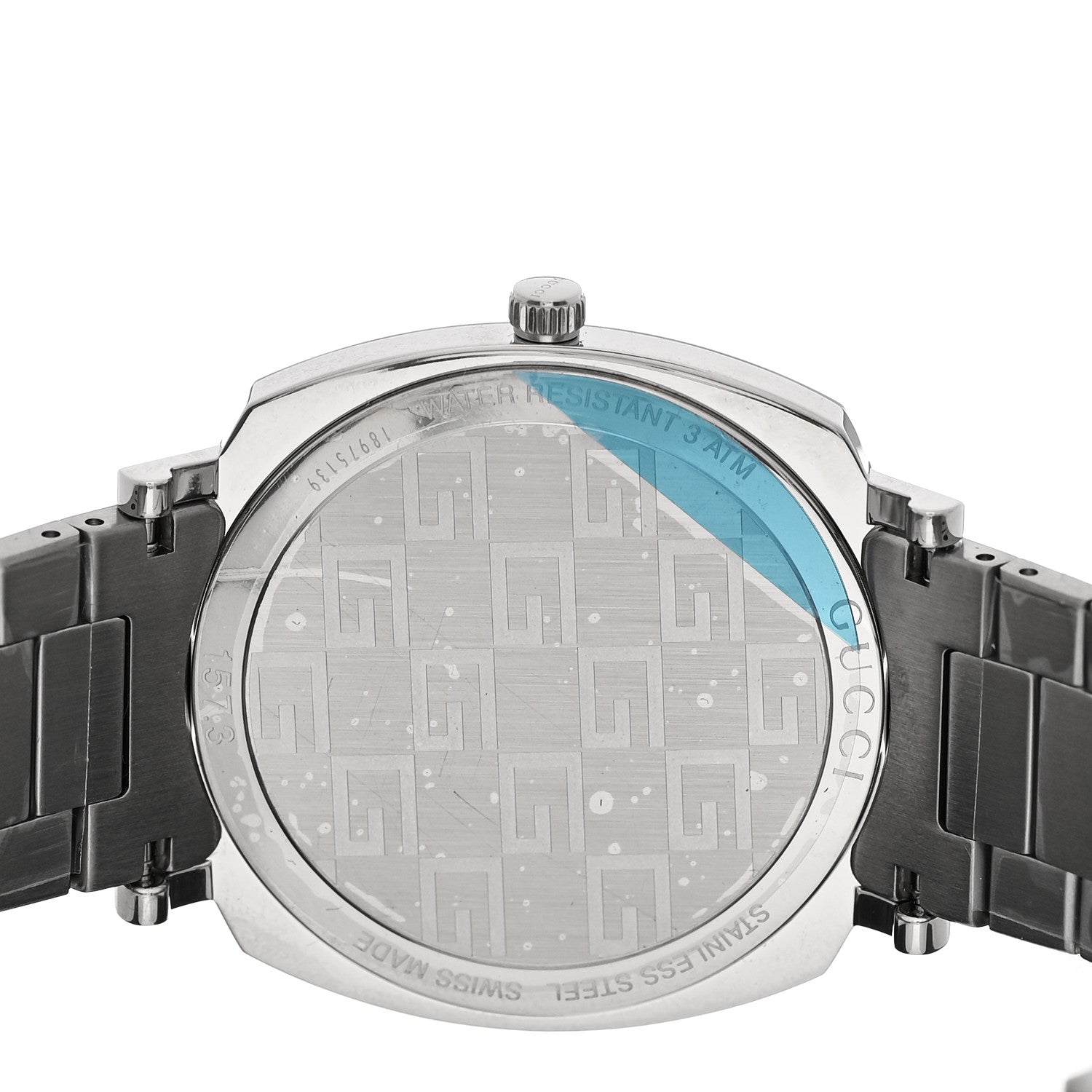 Gucci Stainless Steel 38mm Grip Quartz Watch 4 of 5