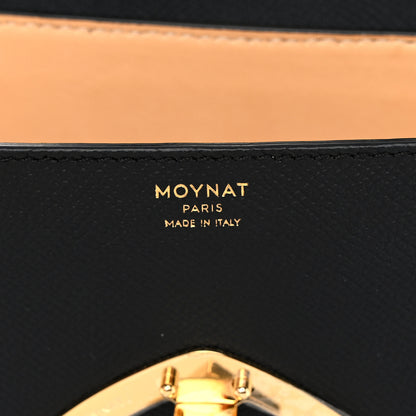 Moynat Carat Calfskin Gabrielle Clutch Black 6 of 10