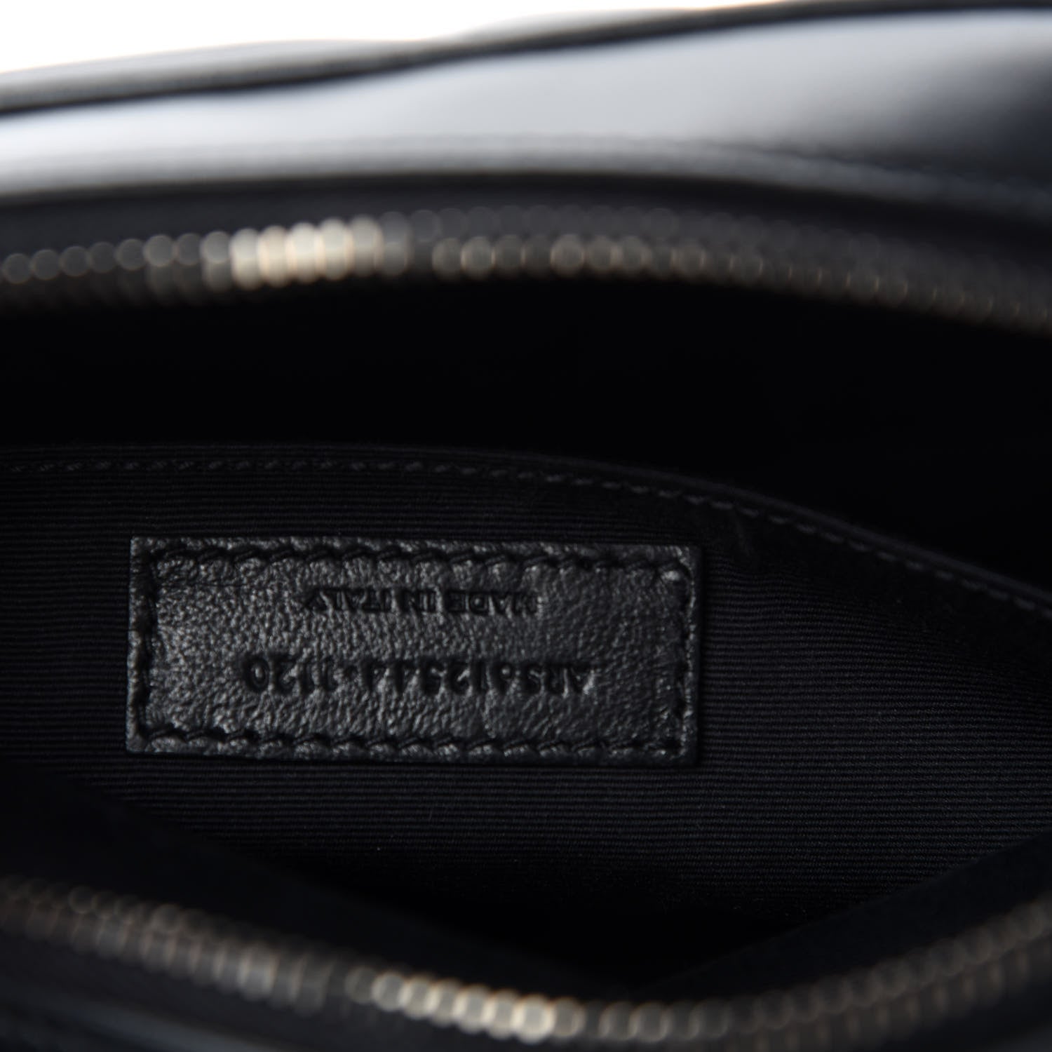 Saint Laurent Calfskin Matelasse Monogram Lou Camera Bag Black 9 of 10