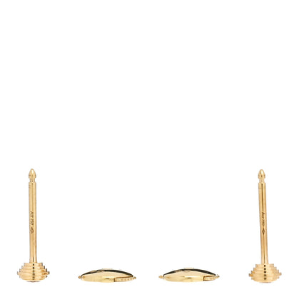 Cartier 18K Yellow Gold Diamond XS D'Amour Earrings 3 of 6