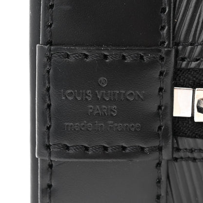 Louis Vuitton Epi Alma BB Black 6 of 10