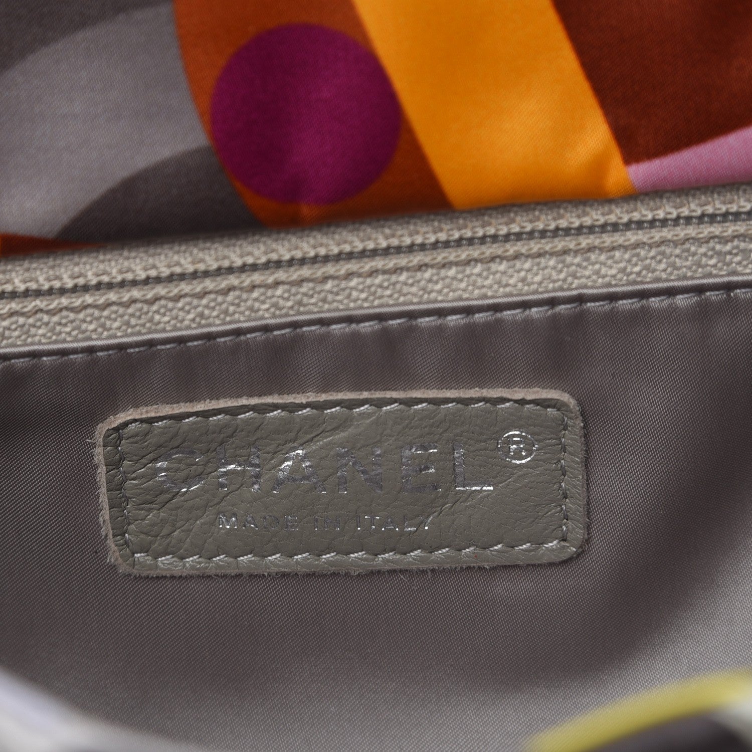 Chanel Nylon Printed Medium Coco Color Flap Multicolor 7 of 9