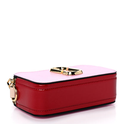 Marc Jacobs Saffiano Small Snapshot Camera Bag Pink Multicolor 4 of 11