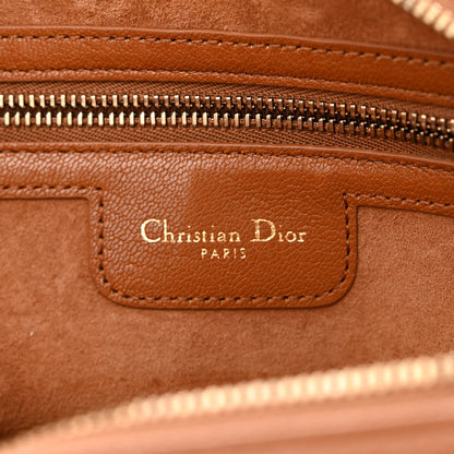 Christian Dior Goatskin Double Saddle Pouch Tan 7 of 14