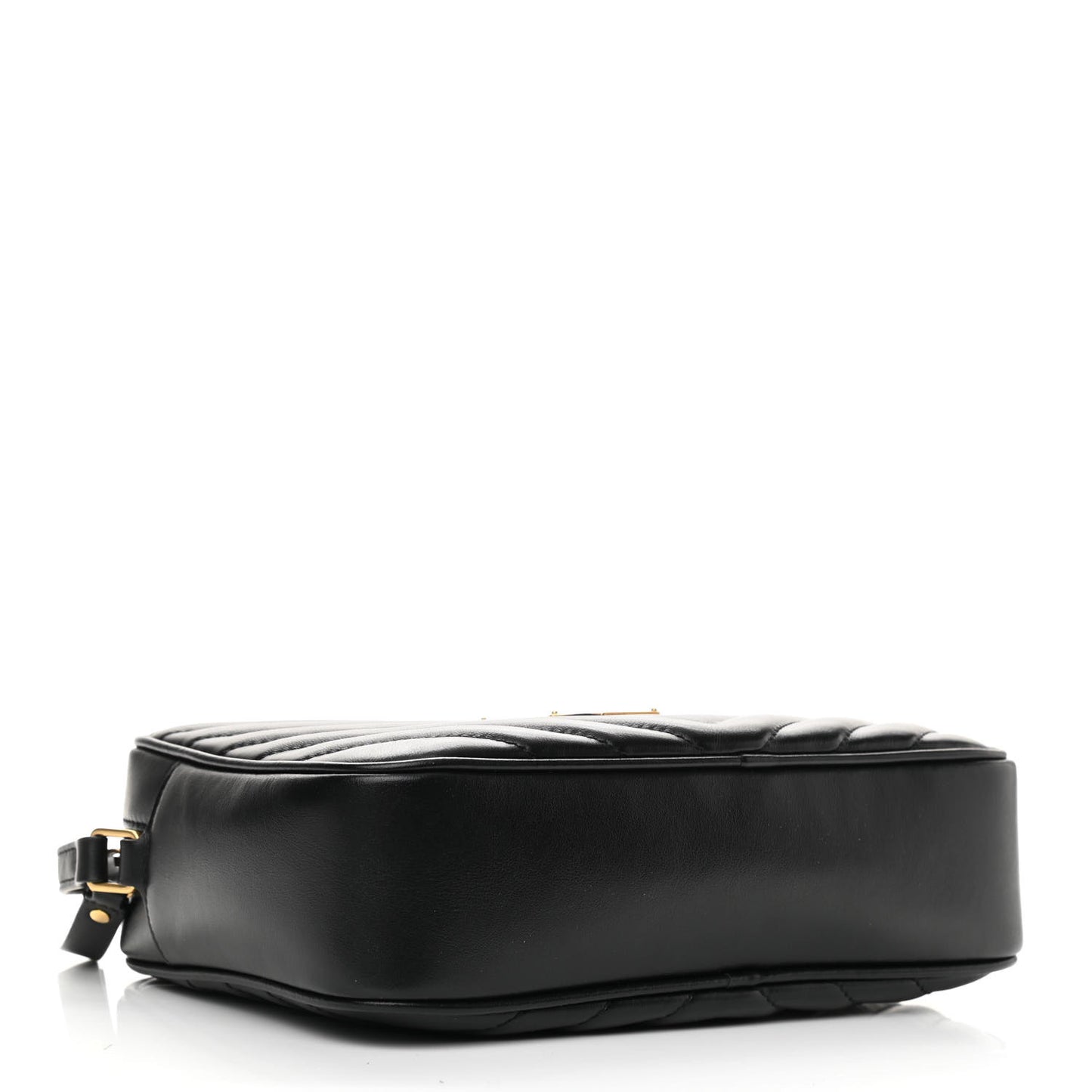 Calfskin Matelasse Monogram Lou Camera Bag Black