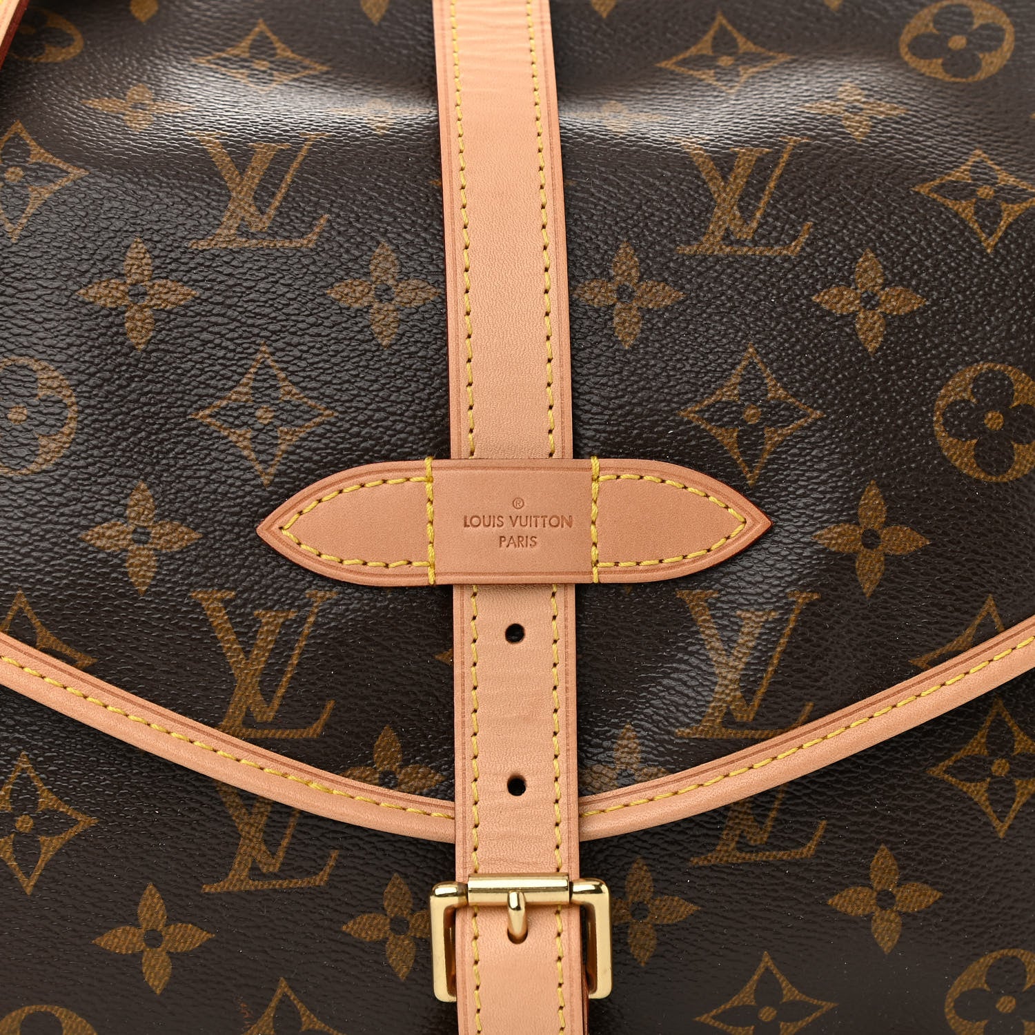 Louis Vuitton Monogram Saumur MM 8 of 10