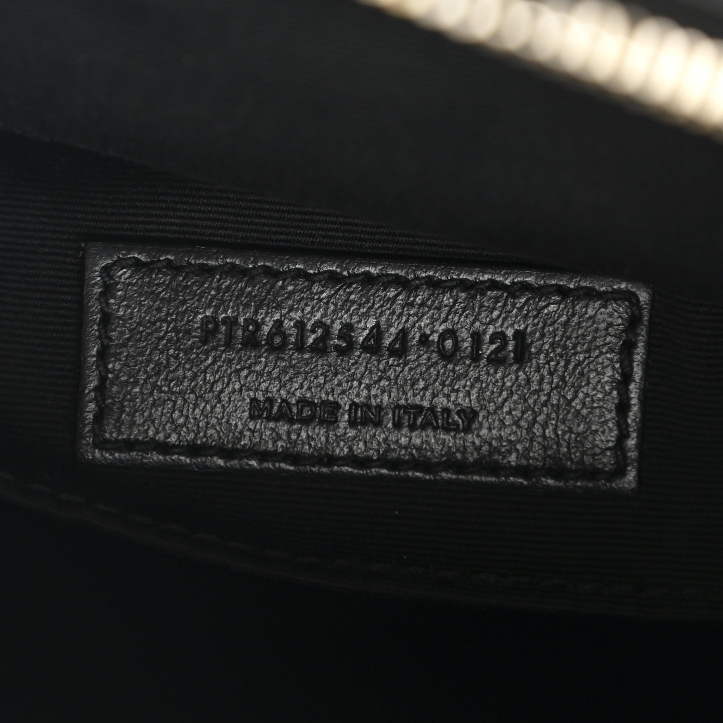 Calfskin Matelasse Monogram Lou Camera Bag Black