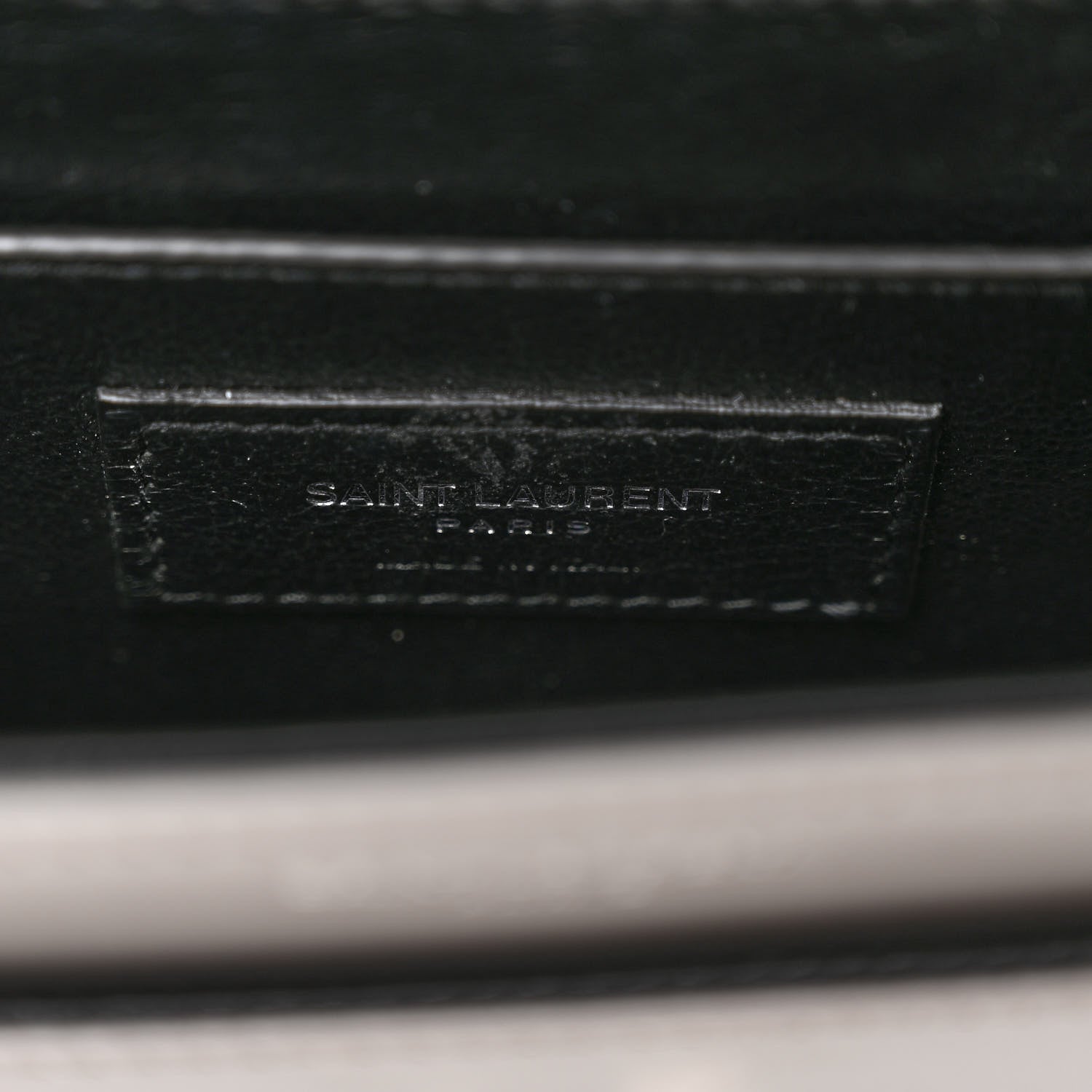 Saint Laurent Smooth Calfskin Small Solferino Satchel Storm 6 of 9