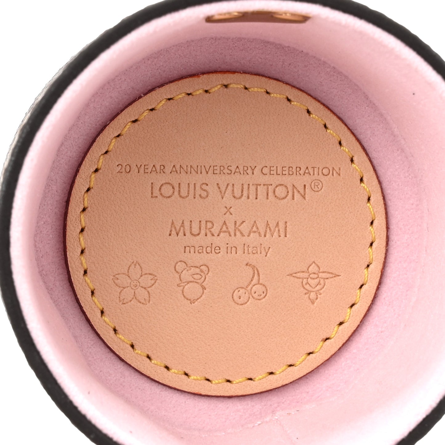 LV X TM Monogram Cherry Blossom 100ML Travel Case Sakura Brown