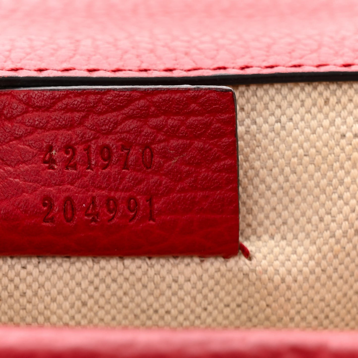 Calfskin Mini Dionysus Shoulder Bag Hibiscus Red