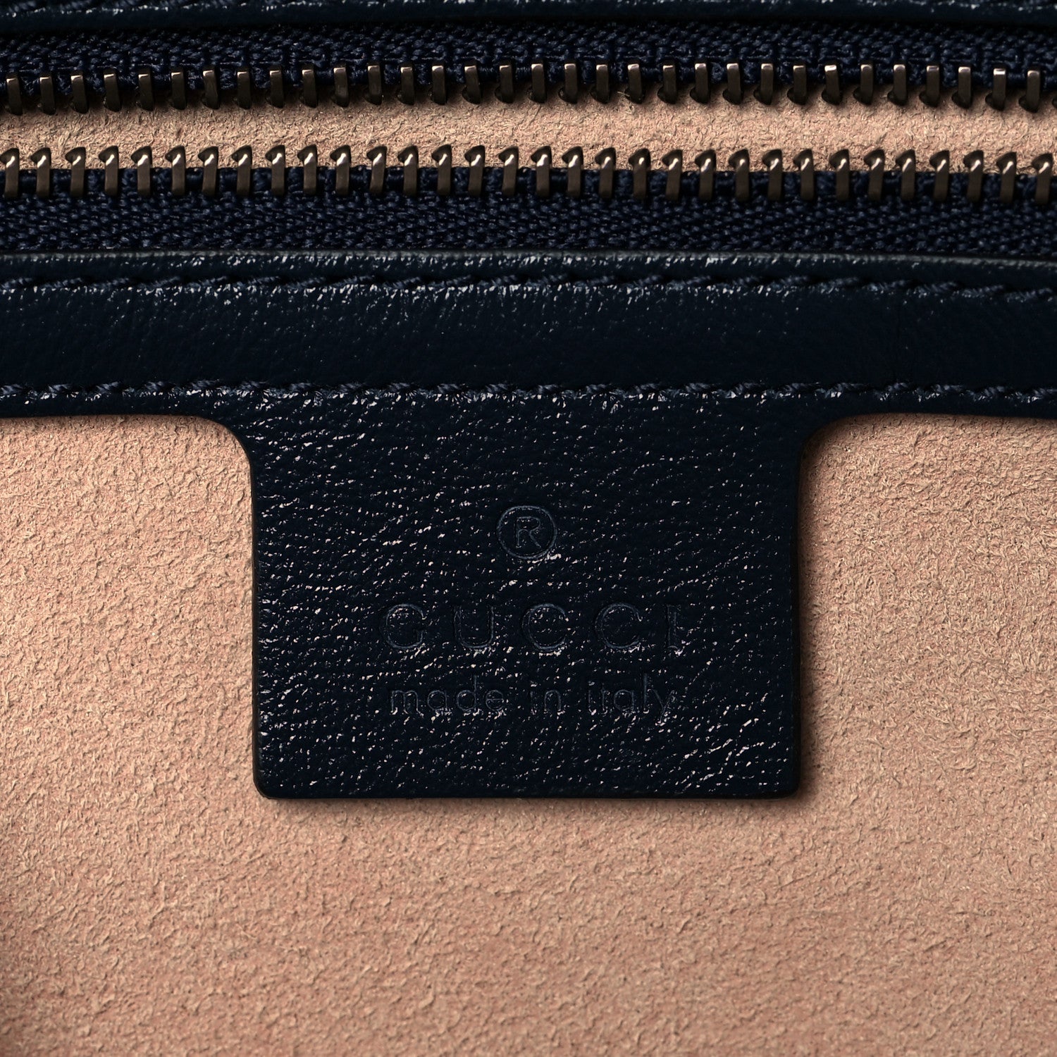 Gucci Vintage Effect Calfskin Matelasse Diagonal Small Torchon GG Marmont Bamboo Top Handle Shoulder Bag Mystic White Blue Agata 6 of 11