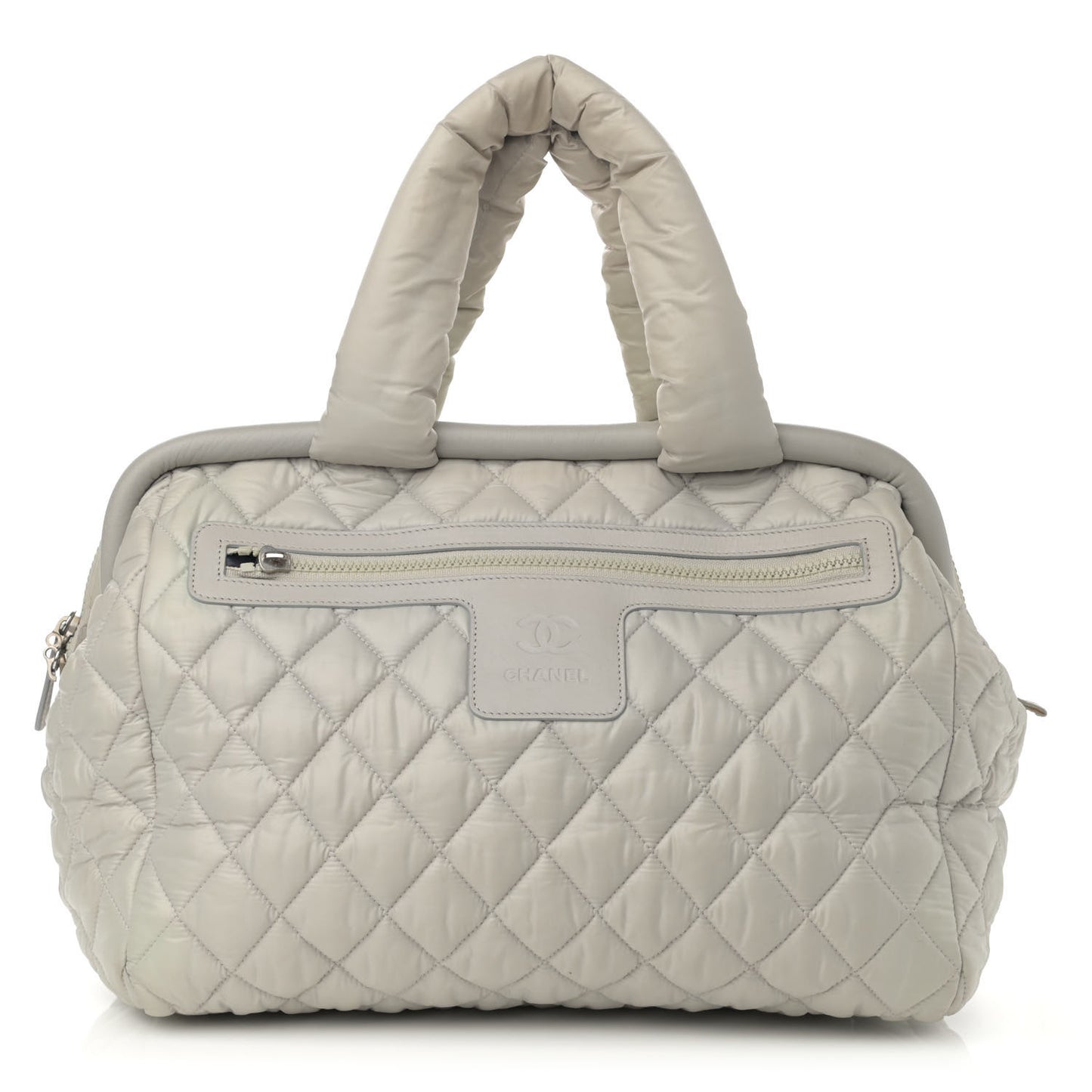 Nylon Coco Cocoon Bowler White