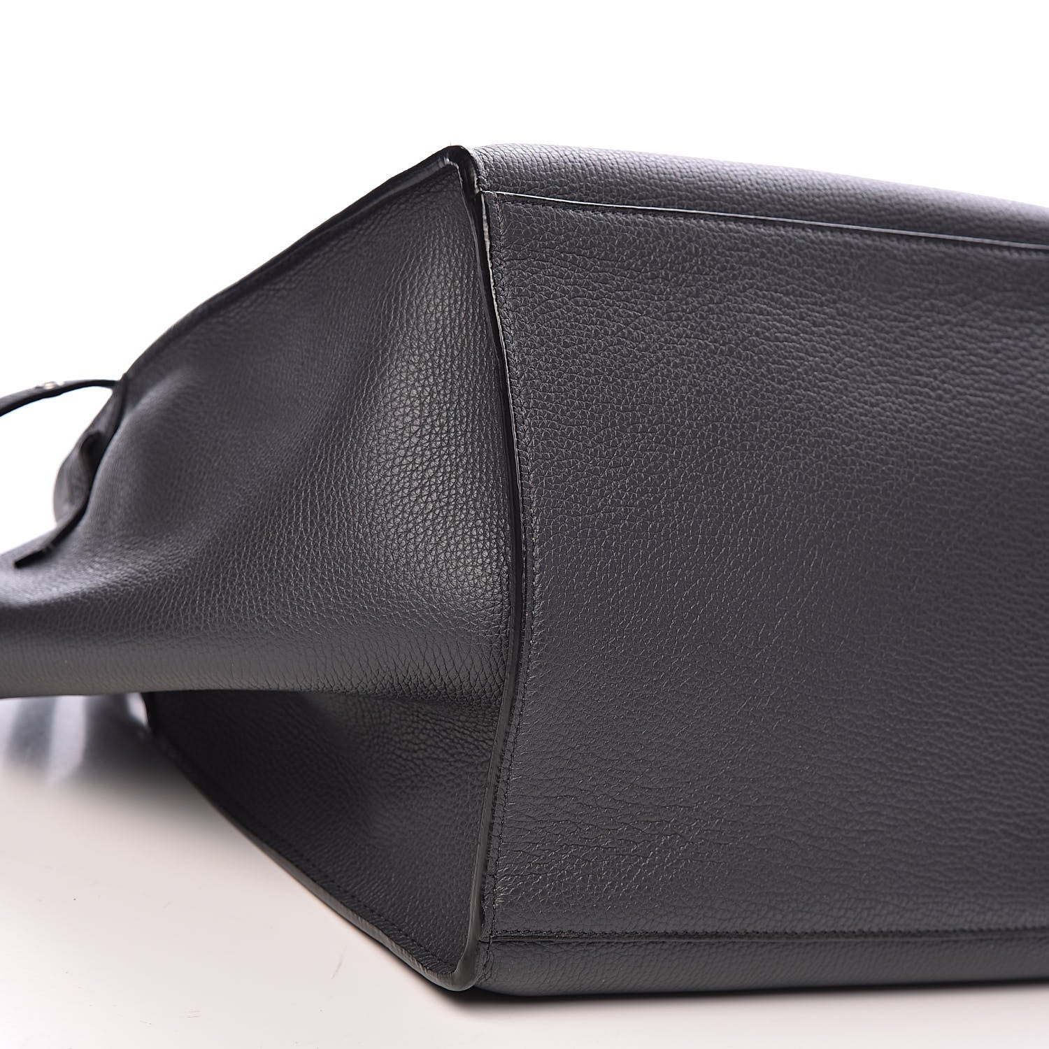 Celine Supple Grained Calfskin Small Long Strap Big Bag Anthracite 9 of 10